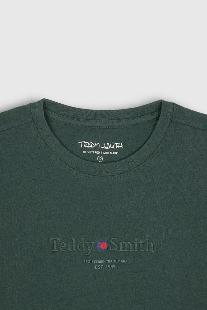 Teddy Smith T-shirt T-JIM MC JR VERT SCARABE VERTSCARABE Flash Sale