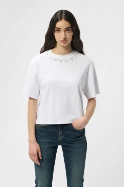 Teddy Smith T-shirt T-LEXIE MC BLANC Online