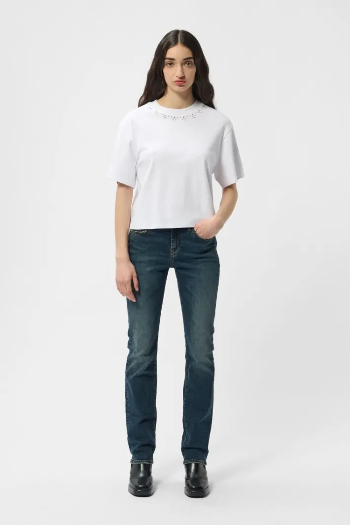 Teddy Smith T-shirt T-LEXIE MC BLANC Online