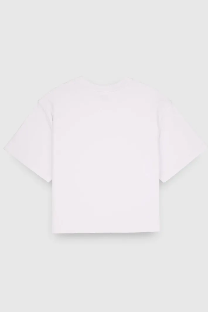 Teddy Smith T-shirt T-LEXIE MC BLANC Online