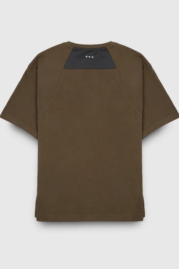Teddy Smith T-shirt T-LOBO MC RAVEN KAKI RAVENKAKI Best Sale