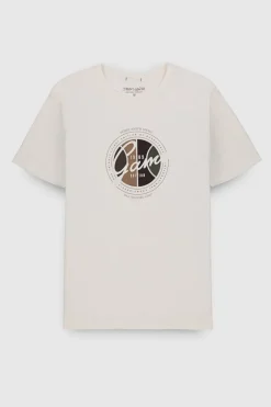 Teddy Smith T-shirt T-MAXENS MC MIDDLE WHITE Outlet