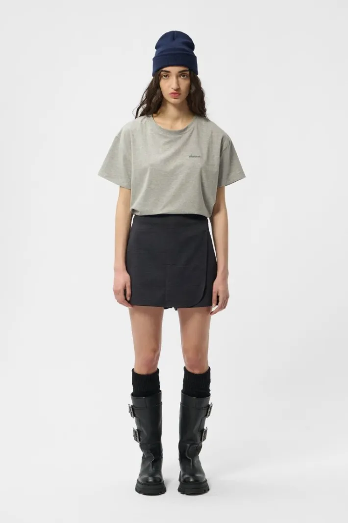 Teddy Smith T-shirt T-SOSO MC GRIS CHINE GRISCHINE Cheap