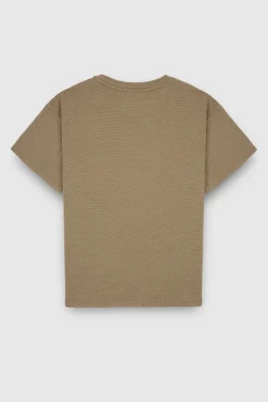 Teddy Smith T-shirt T-SOSO MC TURBULENCE KAKI TURBULENCEKAKI Clearance