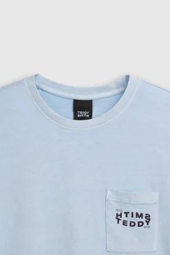 Teddy Smith T-shirt T-SQUAD MC BRISE Discount