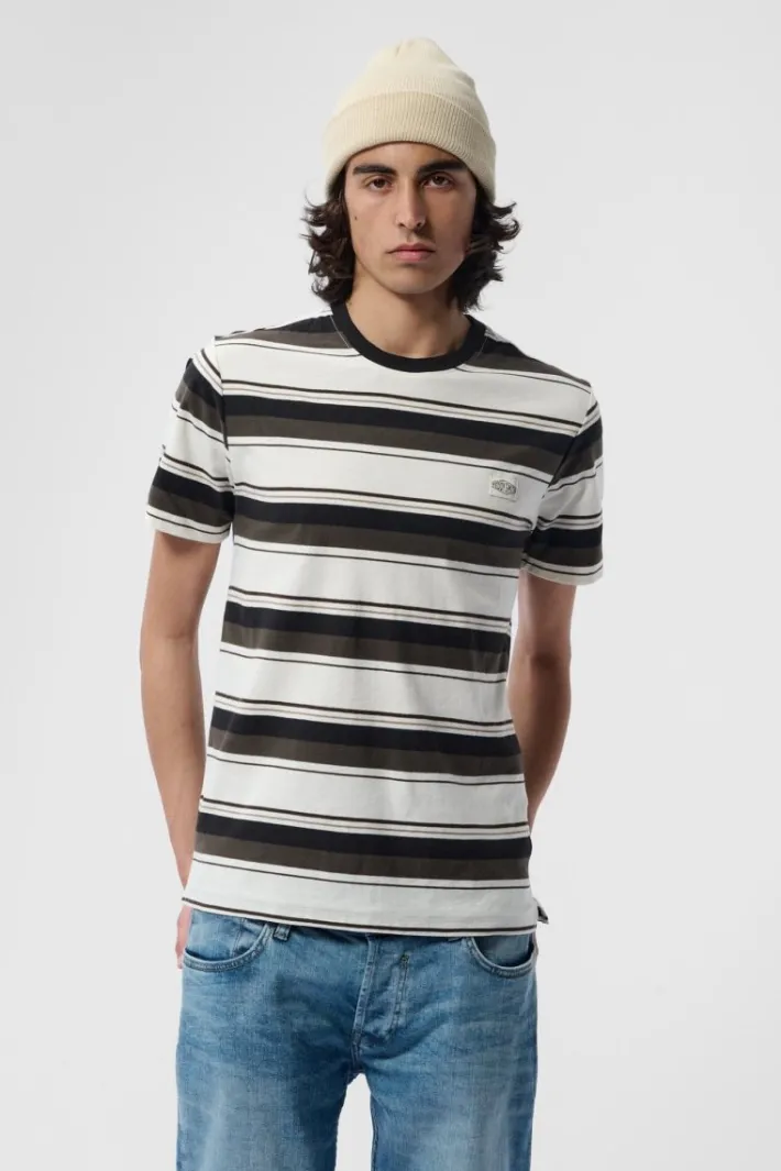 Teddy Smith T-shirt T-STEFFEN MC MIDDLE WHITE Flash Sale