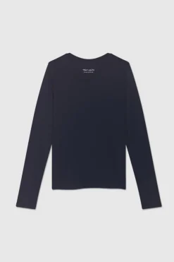 Teddy Smith T-shirt T-TICIA 2 ML JR DARK NAVY Outlet