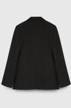 Teddy Smith Veste 1 bouton doublée V-TINA NOIR Fashion