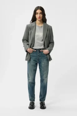 Teddy Smith Veste 1 bouton doublée V-TINA MELANGE BLACK MELANGEBLACK Discount
