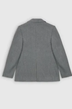 Teddy Smith Veste 1 bouton doublée V-TINA MELANGE BLACK MELANGEBLACK Discount