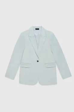 Teddy Smith Veste 1 bouton doublée V-TINA STONE MINT STONEMINT Flash Sale