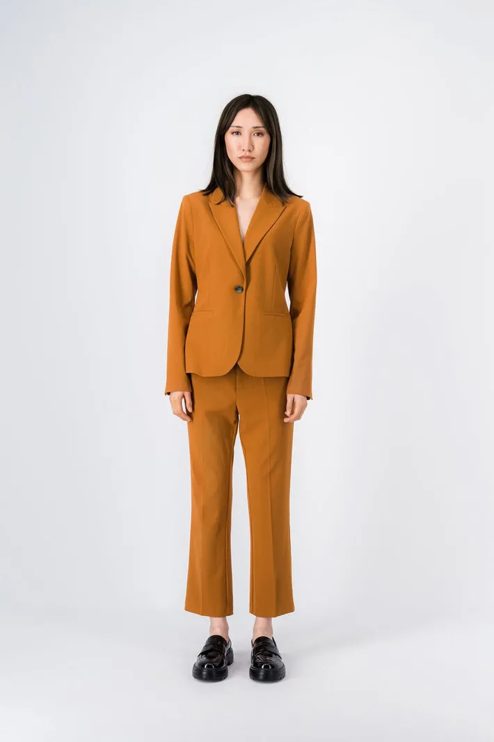 Teddy Smith Veste ajustée MILADY BISTRETCH CAMEL WOOD CAMELWOOD Fashion