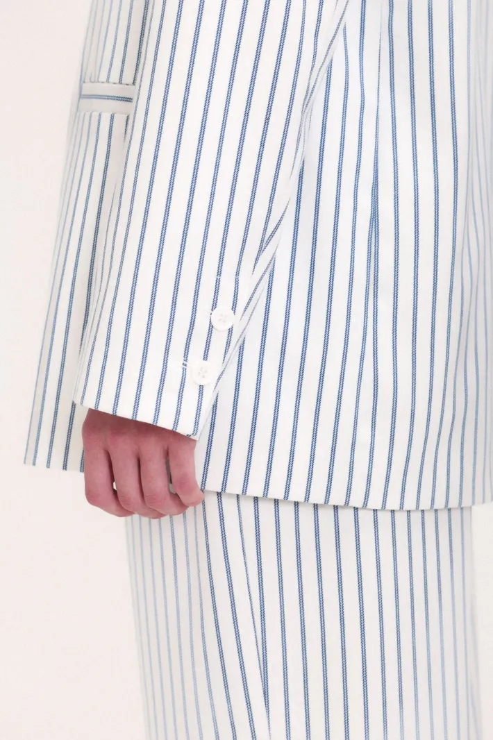 Teddy Smith Veste V-ROSA STRIPE BLANC Shop