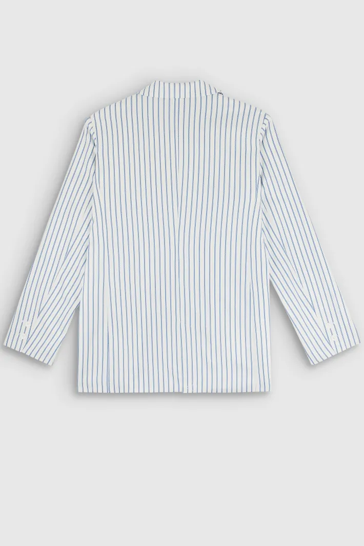 Teddy Smith Veste V-ROSA STRIPE BLANC Shop