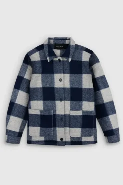 Teddy Smith Veste V-SHERLEY TOTAL NAVY Discount